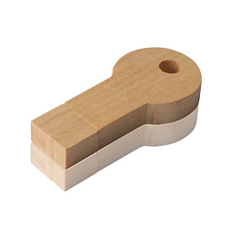 Флешка DR053 "Ключ 3" (липа) с чипом 128 гб. USB 2.0 (Бежевый)