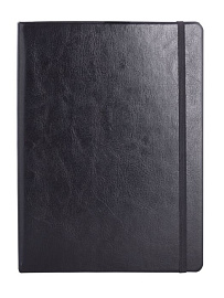 Блокнот Freenote, в клетку, A5 (Чёрный)