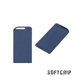 Зарядное устройство "Theta SOFT GRIP" с фонариком, 4000 mAh (Тёмно-синий)