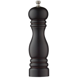 Мельница для перца Wood, большая, черная (коричневый)