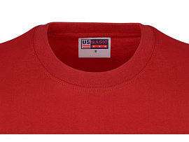 Футболка Heavy Super Club с боковыми швами (красный; 4XL)