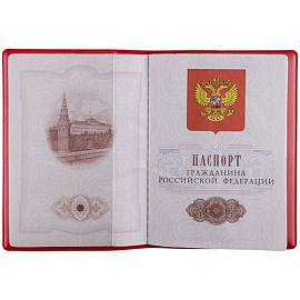 Обложка для паспорта Dorset (Красный)