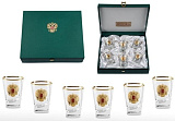 Подарочный набор стопок для водки «GOLD RUSSIA» EXPORT COLLECTION
