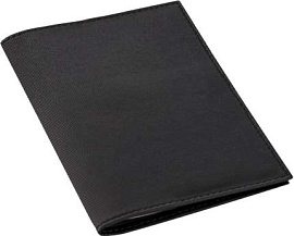 Обложка для автодокументов Twill (Чёрный)