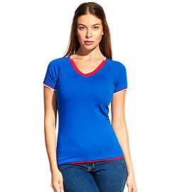 Футболка женская 14W021 MoscowStyle Woman (Синий)