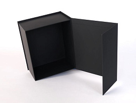 Коробка черная "BOX Soft-touch" (чёрный)