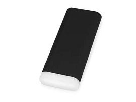 Портативное зарядное устройство "Lantern" с фонариком, 9000 mAh, цвет чёрный с белым (Чёрный; Белый)