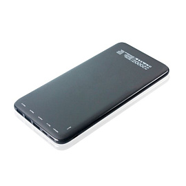 Универсальное зарядное устройство PARTNER SLIM, 22000 mah черный (Чёрный)