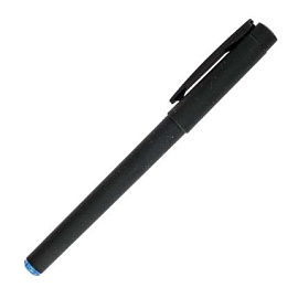 Ручкa СityWrite Black шариковая под персонализацию 1 мм, с покрытием SOFT TOUCH, синие чернила, цвет (Чёрный; Синий)
