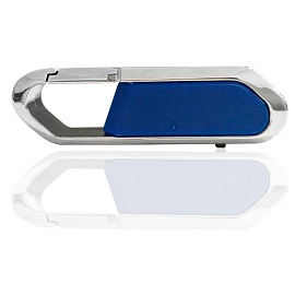 Флешка PM027, soft с чипом 4 гб. USB 2.0 (синий)