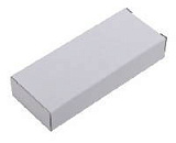 Коробка под USB flash-карту, размер 8х3,5х1,5 см, белая