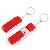 USB-Flash накопитель - брелок (флешка) "TWIST" раздвижной с кольцом для ключей