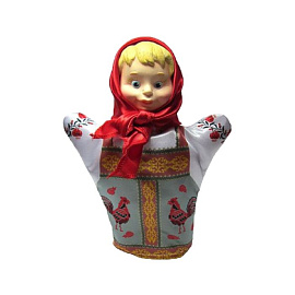 Игрушка театральная Би-ба-бо внучка (комбинированный)