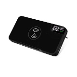 Внешний аккумулятор "gPro QI" с беспроводной зарядкой 10000 mAh - Черный AA