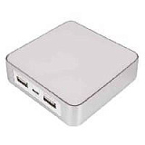 Универсальный внешний аккумулятор Brick 6600 mAh, белый