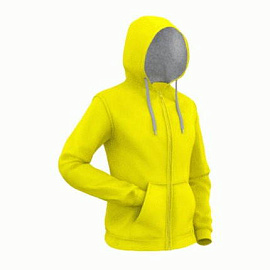 Толстовка мужская 17 Style (Жёлтый; Серый)
