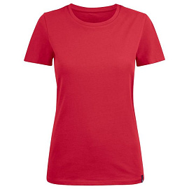 Футболка женская Ladies American U (Красный)