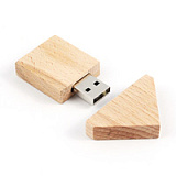 USB-Flash накопитель (флешка), модель DR012, объем памяти 16 GB, бук натуральный