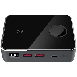 Prestigio Graphene PD PRO Watch Edition, powerbank  быстрой зарядки, 20000 мАч (серебряный; чёрный)