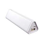 Основа под настольный сувенир (2100 mAh), цвет подсветки красный, цвет основы белый