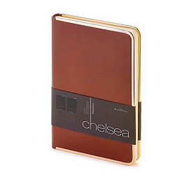 Ежедневник недатированный CHELSEA, формат A5 (Коричневый)