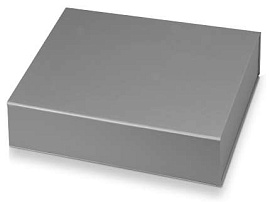 Подарочная коробка "Giftbox" средняя, размер 26х21х7 см (Серебряный)