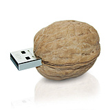 Флешка "Орех" (светлый) 8 гб. USB 2.0. USB 2.0