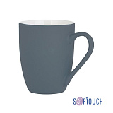 Кружка "Trend", с покрытием SOFT TOUCH, 320 мл, цвет чёрный