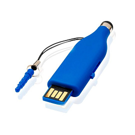 Флешка PL002 с чипом 16 гб. USB 2.0 (синий)
