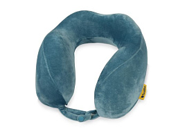 Подушка набивная Travel Blue Tranquility Pillow в чехле на кнопке, синий (Синий)