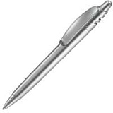 Ручка шариковая X-8 SAT, пластиковая, цвет серебристый