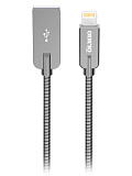 Кабель, USB 2.0 -  2.1A, серый, OLMIO