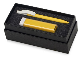 Набор White top: ручка и зарядное устройство 2200 mAh (Жёлтый; Белый)
