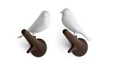 Вешалки настенные sparrow 2 шт. коричневые/белые