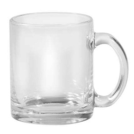 Кружка Promo glass (Прозрачный)
