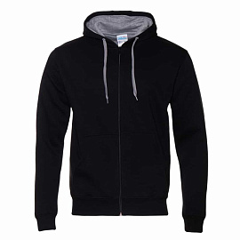 Толстовка STAN17J (Чёрный; серый)
