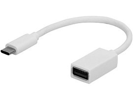 USB- адаптер Type-C, белый (белый)