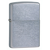 Зажигалка ZIPPO Classic с покрытием Street Chrome, серебристая матовая