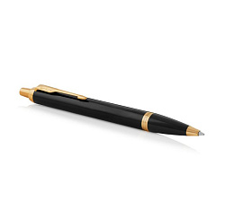 Ручка шариковая Parker IM Black GT (Чёрный; Золотой)