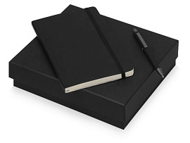 Подарочный набор Moleskine Van Gogh с блокнотом А5 Soft и ручкой (чёрный)