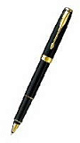 Ручка-роллер Parker Sonnet T529, цвет: MattBlack CT, стержень: Fblack