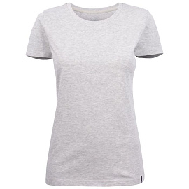 Футболка женская Ladies American U (Серый-меланж)