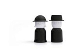 Солонка+перечница mr.pepper & mrs. salt черный