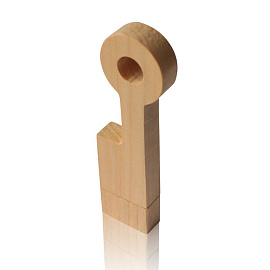 Флешка DR052 "Ключ 2" (липа) с чипом 4 гб. USB 2.0 (Бежевый)