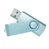 USB-Flash накопитель (флешка), модель PM001, объем памяти 16 GB, цвет серебряный