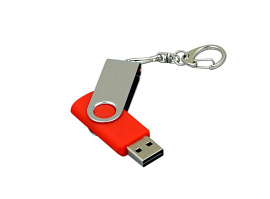 Флешка 4 Гб. Темно-синий, USB2.0 (Красный)