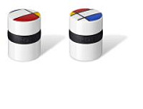 Солонка + перечница ring