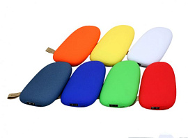 Универсальное зарядное устройство power bank в форме камня (Чёрный)