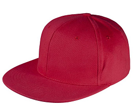 Бейсболка Unit Snapback с прямым козырьком (Красный)