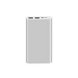 ВНЕШНИЙ АККУМУЛЯТОР POWER BANK XIAOMI (MI) POWER 3 10000 MAH 18W TYPE-C GLOBAL, СЕРЕБРИСТЫЙ
